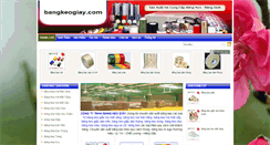 Desktop Screenshot of bangkeogiay.com