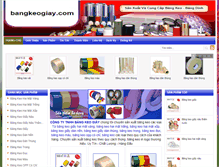 Tablet Screenshot of bangkeogiay.com